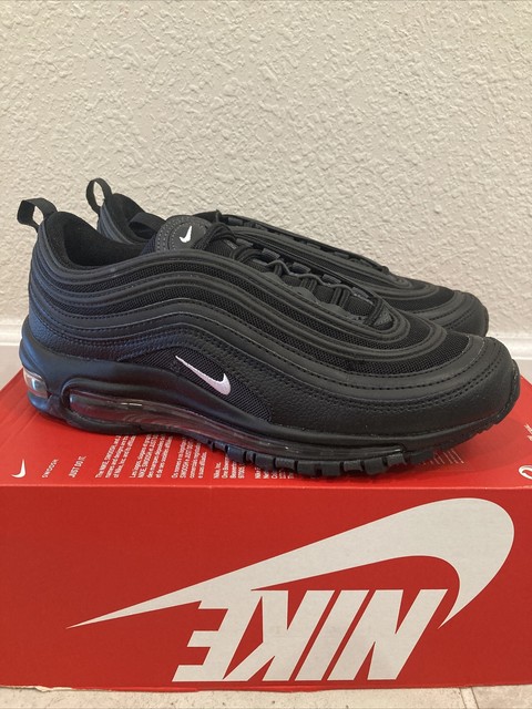 Nike Air Max 97 Black Terry Cloth White Anthracite 921826-015 - SepShoe
