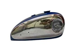 BSA A10 Blue Sapphire Painted & Chromed Petrol Fuel Gas Tank Steel |Fit For