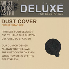 ZWO Seestar S30 - Deluxe Dust Cover Dust Cover