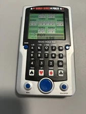 Handheld World Series Of Poker Game Texas Hold’em Electronic Excalibur