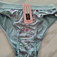 Cotton Low Cut Ladies Soft Underwear 3pk large