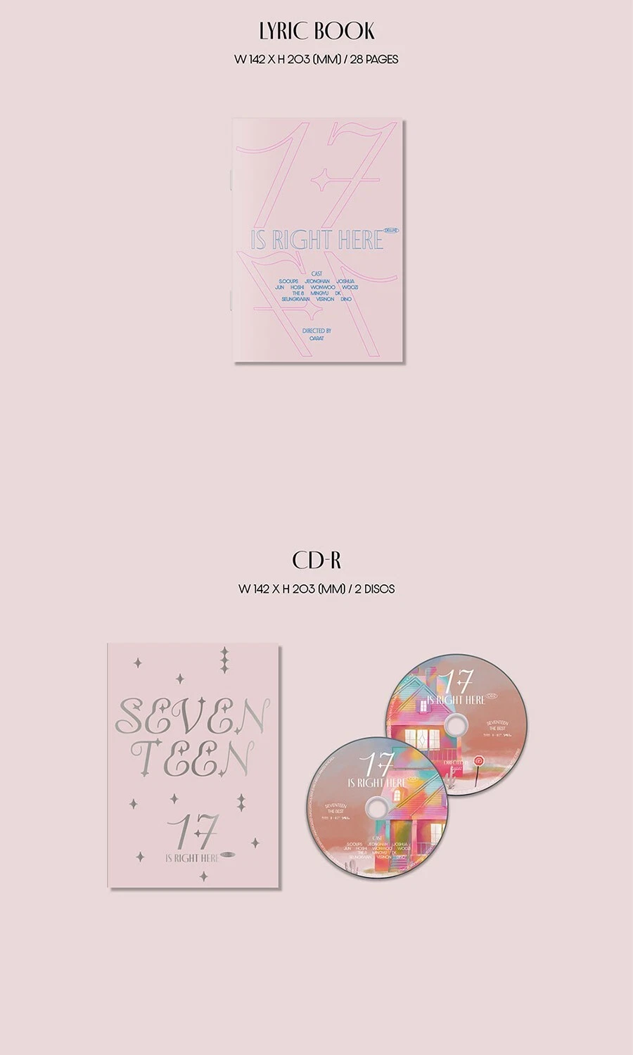 SEVENTEEN BEST ALBUM [17 IS RIGHT HERE] DELUXE/2 CD+16 Book+2