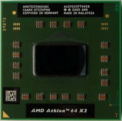 AMD Athlon 64 X2 TK-53 1.7 GHz Laptop CPU Processor AMDTK53HAX4DC Socket S1 