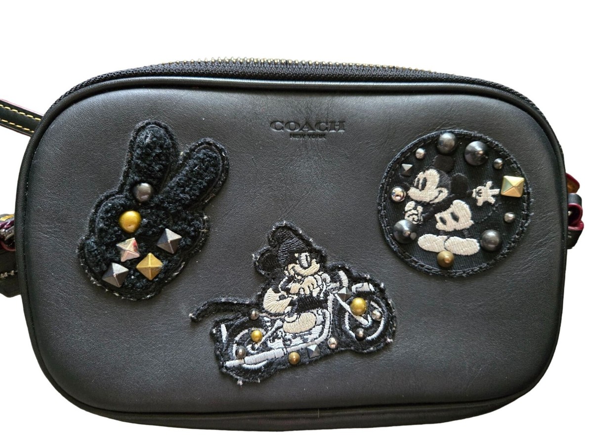 Coach x Disney Patch Crossbody Mickey Mouse Purse | eBay