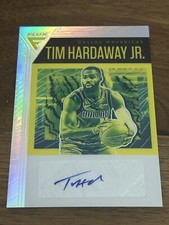 Tim Hardaway Jr. Auto Autograph 2020-21 Panini Flux SILVER PRIZM Mavericks