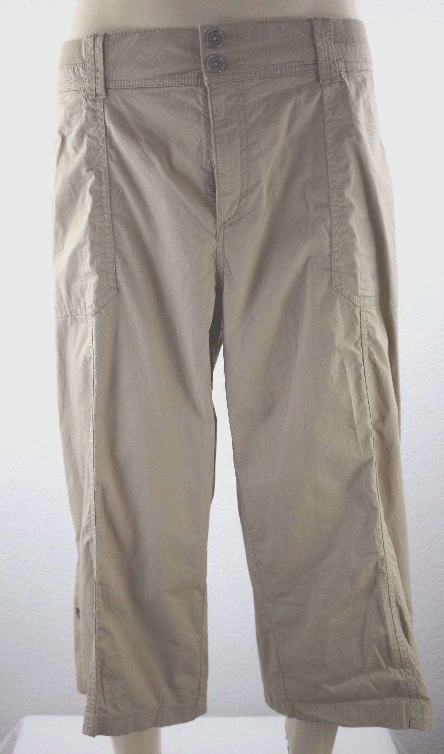 NEW Alpine Design Relaxed Fit Mid Rise Women's Active Capri Size 22W