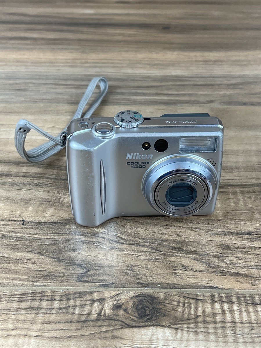 Nikon Coolpix 4200 4MP 3x Zoom Digital Camera ⚠️untested ⚠️ | eBay