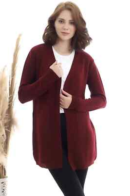 Damen Strickjacke Cardigan Casual Winter Herbst Frühling Trend Alltag Büro