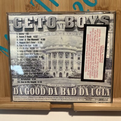 Geto Boys - Da Good Da Bad & Da Ugly (Original 1998 CD Promotional