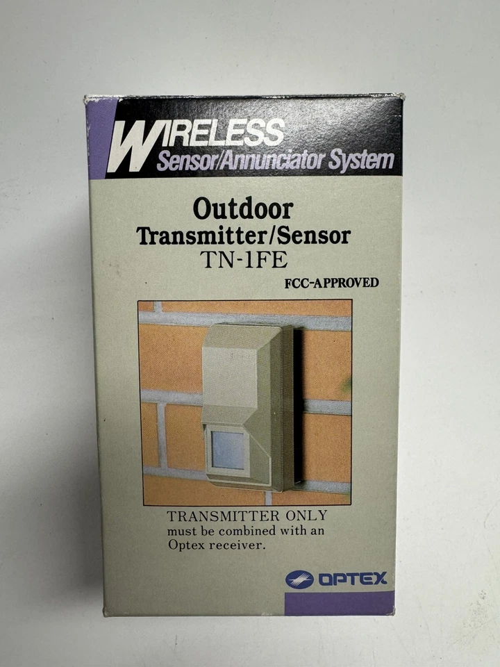 NEW Optex TN-1FE Wireless Sensor Annunciator System Outdoor Sensor Transmitter - Image 2 of 4