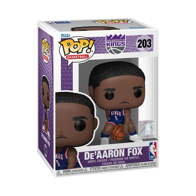 Funko Pop! NBA: Sacramento Kings - De'Aaron Fox (24-25 City Edition) #203