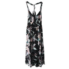 Urban Outfitters Kimchi Blue Black Floral Dress Size 6
