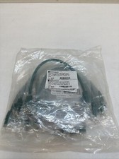 MONOPRICE 9846 Patch Cord,Cat 6,Flexboot,Green,1.0 ft. 38F948 Qty 10 Pack