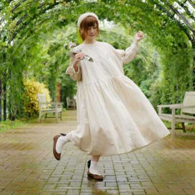 Kiki's Delivery Service 2 way shirt dress cosplay Halloween White Studio  Ghibli | eBay