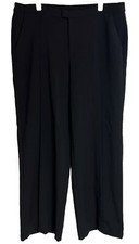 H By Halston Women Black Dress Pants 16 Machine Wash Career Work Dressy