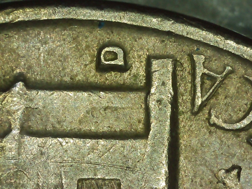 1962-D Jefferson nickel RPM DDR rare 5c - Image 3 of 4