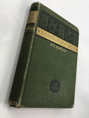 A Fearful Responsibility and Other Stories by William D. Howells / Osgood 1881