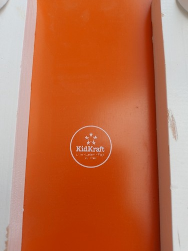 Orange KidKraft Wooden Toddler/Child's Stool - Picture 7 of 8