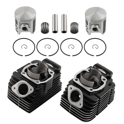 Engine Cylinder and Piston Kit for Yamaha RD350 1973 1974 1975 360-11311-00-00
