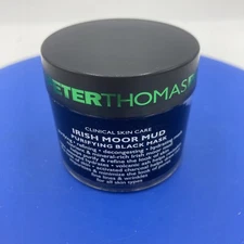 Peter Thomas Roth Irish Moor Mud Mask 1.7 Oz Purifying Black Mask Seaweed