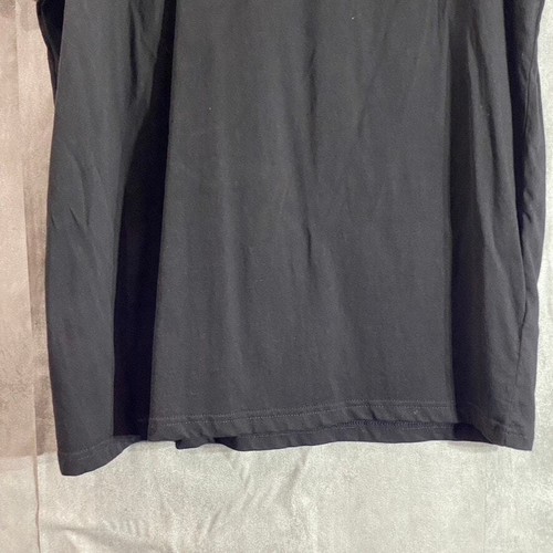 Camiseta de hombre CALVIN KLEIN negra/blanca con logotipo gráfico manga corta cuello redondo talla XL - Imagen 6 de 11