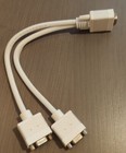 Cavo Sdoppiatore VGA 1 Maschio a 2 Femmina per Doppio Monitor Splitter 
