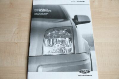 238656) Ford Fusion - Preisliste & Extras - Prospekt 05/2011