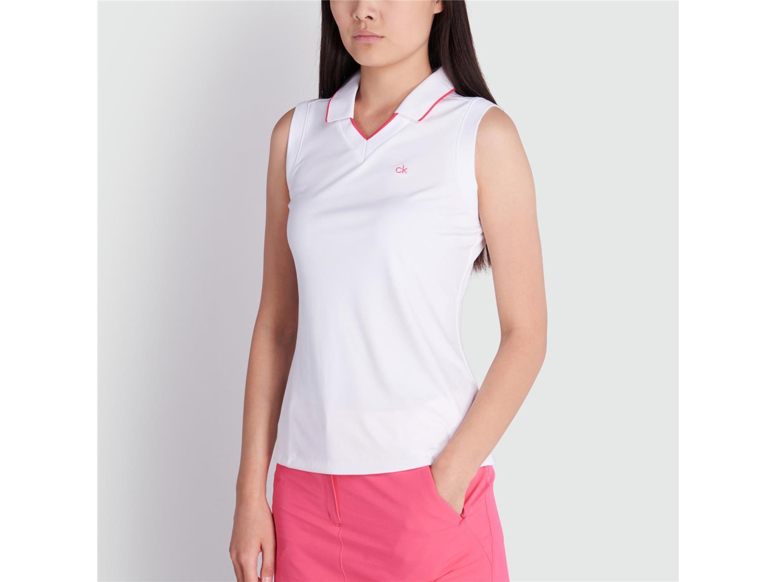 Женское поло Calvin Klein Caspian без рукавов 17590₽