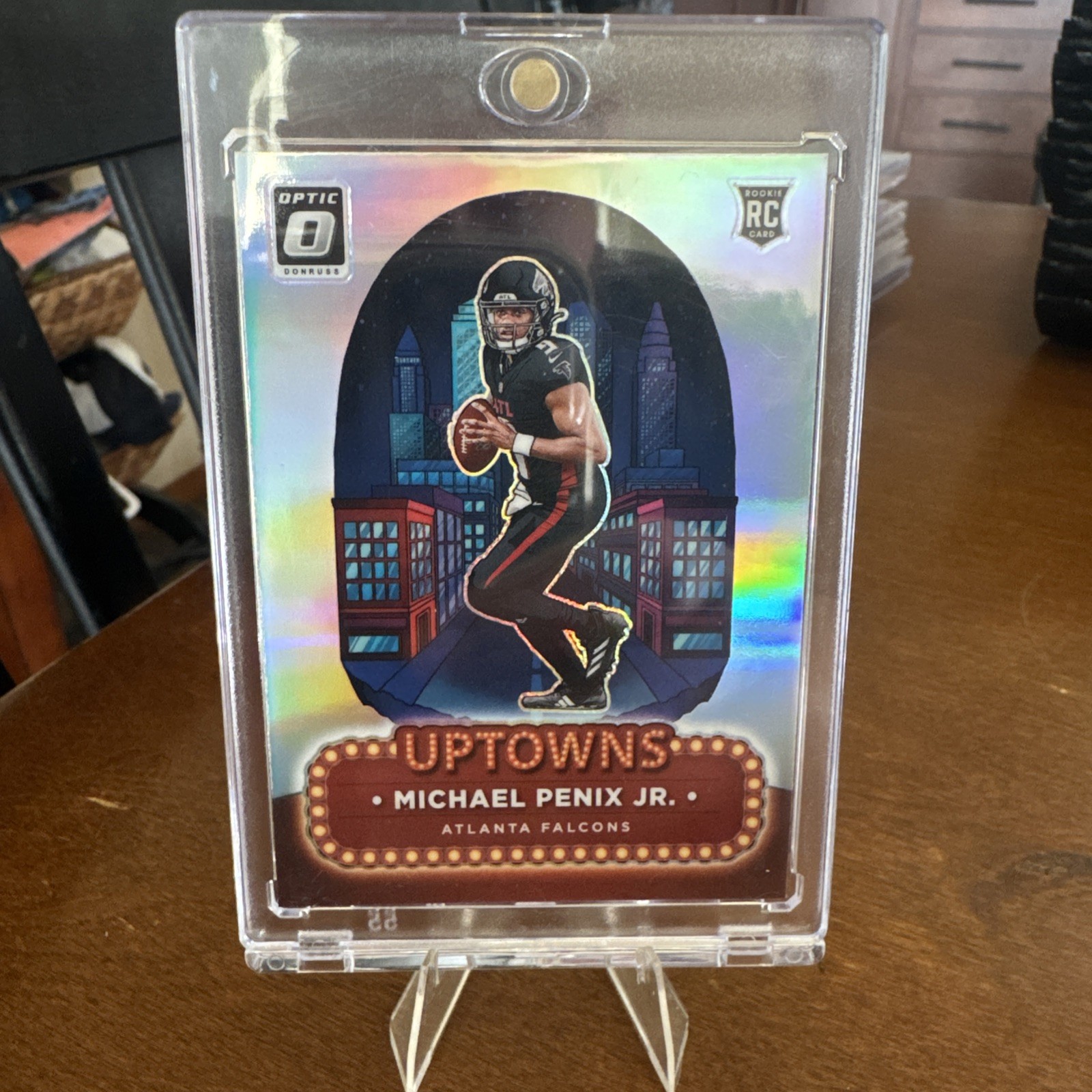 2024 Panini Donruss Optic Uptown’s! Michael Penix Jr. #9 Atlanta Falcons RC SSP