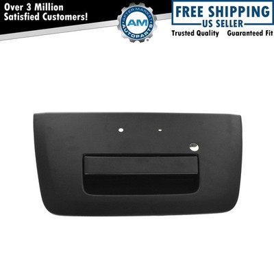 Tailgate Handle Outside Outer Exterior Textured Black for 05-12 Nissan Frontier