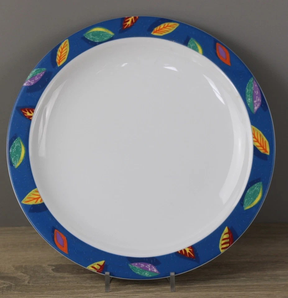 Seltmann Weiden Domino Portobello Speiseteller grosser Essteller BLAU Ø 26,3 cm - Bild 1 von 1