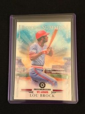 Lou Brock 2025 Boys of Summer Base Card #233/249 - St. Louis Cardinals