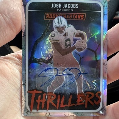 Panini 2025 Rookies & Stars Josh Jacobs Thrillers #6 Packers /25 (21/25)