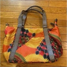 Borsa donna Missoni arancione multicolore lusso design unico elegante moda italiana