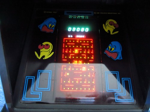 Vintage 1980 Coleco Pac-Man Tabletop Videospiel Mini-Spielautomat  - Bild 10 von 14