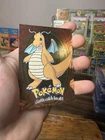 Dragonite Rainbow Holo Pokemon Topps The First Movie 1st Series Blue Label 1999