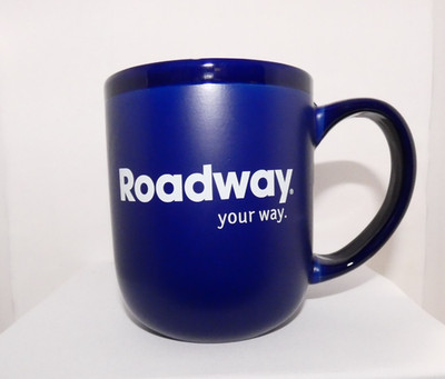 Roadway Your way aka Roadway Express vintage new 16oz ceramic coffee mug **NEW**