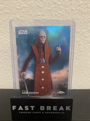 Tion Medon 2025 Topps Chrome Star Wars Blue Refractor /150 #183