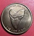 Vintage GEM Uncirculated .999 FINE Copper "Heart"! Round!