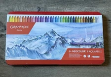 Caran D’ache 84 Neocolor II Aquarelle Water Soluble Wax Pastels