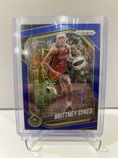 2025 Panini Prizm WNBA Brittney Sykes Blue Velocity Prizm #121