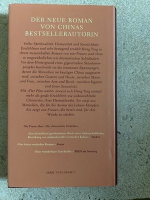 Die chinesische Geliebte von Hong Ying Gesellschaftsroman Frauen China Staudamm