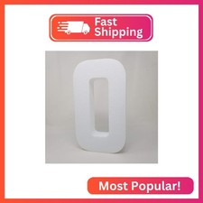 Free Standing - EPS Smooth Foam Letters for Weddings, Cakes, Arts  Crafts - O,
