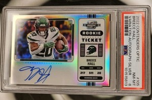 NFL Breece Hall auto 1of1 おまけ付き Breece Hall Auto | eBay