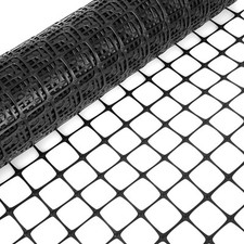 10M Garden Fence Netting Mesh Safety Fence Plastic Fence Chicken Protect Black
