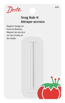 Dritz Snag Nab-It, 2.5'' Repair Tool   Fix Snags in Nickel