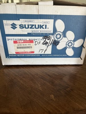 Suzuki Performance Propeller 3 Blade 14'' Diameter 17  Pitch New 58100-90J01-019