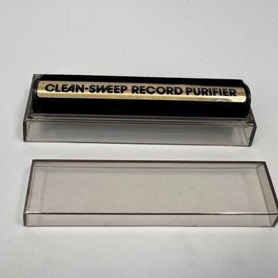 Vintage Clean Sweep Record Purifier Velvet Cleaner in Original Case