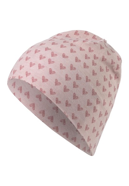 Sterntaler Beanie Herzen – Weiche Jersey ÜBergangsmüTze Bio-Baumwolle Gr. 51-image