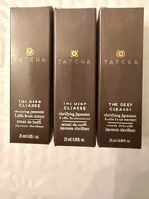 3 pack- TATCHA The Deep Cleanse Clarifying Face Cleanser 25ml travel size